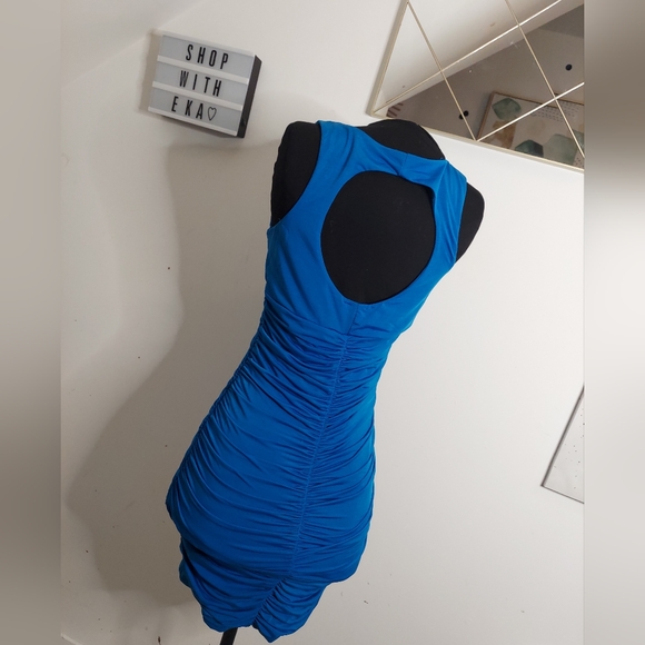 Ribbed cocktail dress - Picture 4 of 8